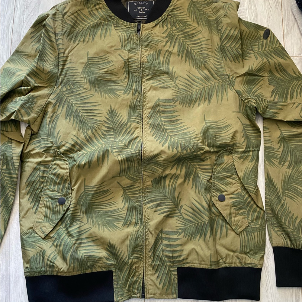 Scotch & Soda Floral/Jungle Bomber jacket